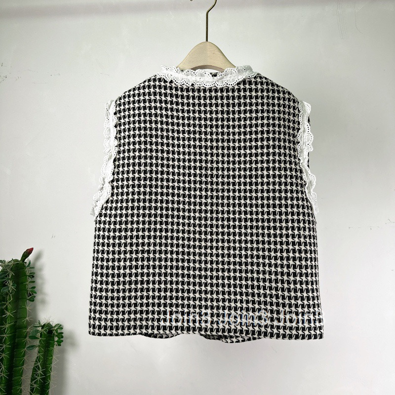 Korea 2025 Summer Autumn New French Style Loose Fashion Vest Women Trendy Vest Jacket Women