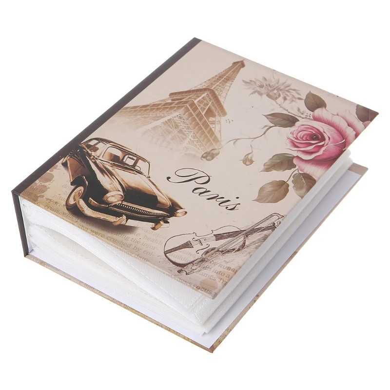 100 Pictures Pockets Photo Album Interstitial Photos Book Case Kid Memory Gift Z250729