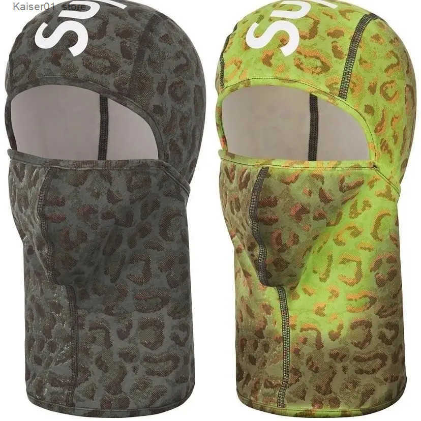 Sup Temperature Sensitive Color Changing Face Mask Balaclava Skiing Cycling Face Mask Outdoor Windproof Thermal Sensing Headband Z250725