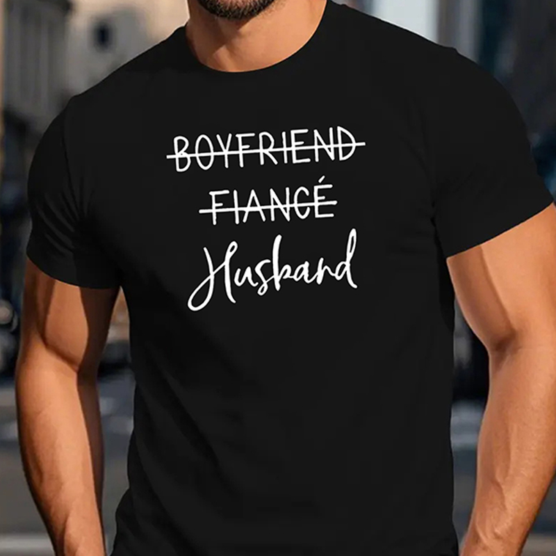 Mens Casual Graphic Print T Shirt with Comfort Fit(Suitable for young men and women)