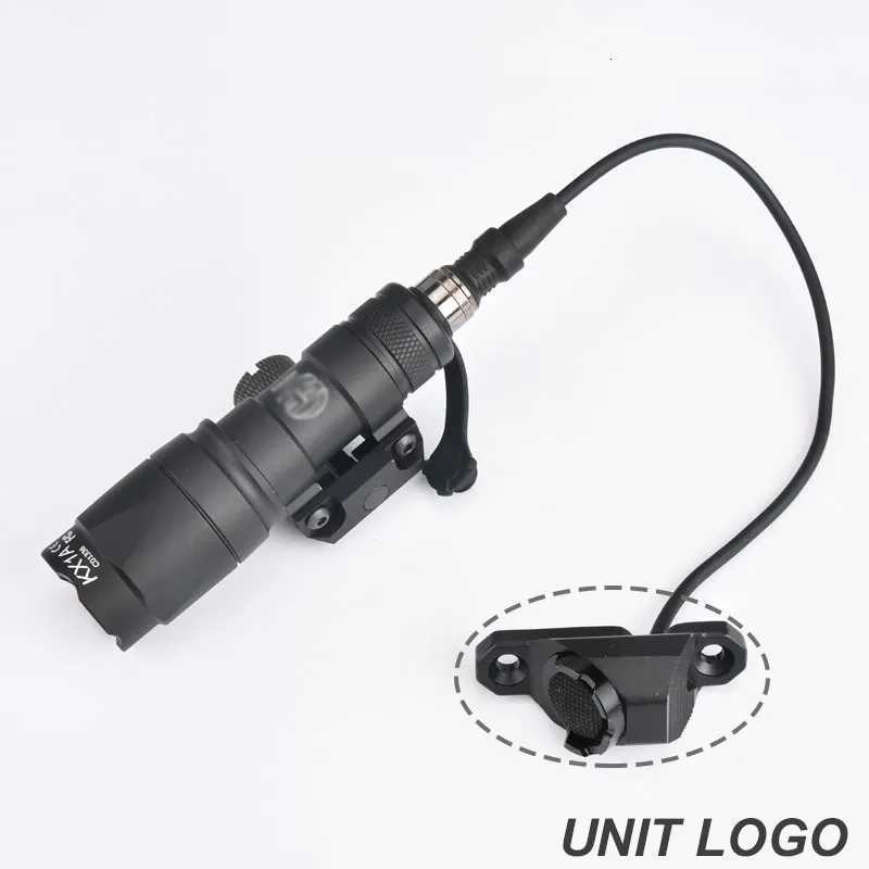 300 M300 M300A MINI Scout Light Metal Flashlight With Modbutton Switch Airsoft Weapon Light Hunting Rifle LanternXJ250728