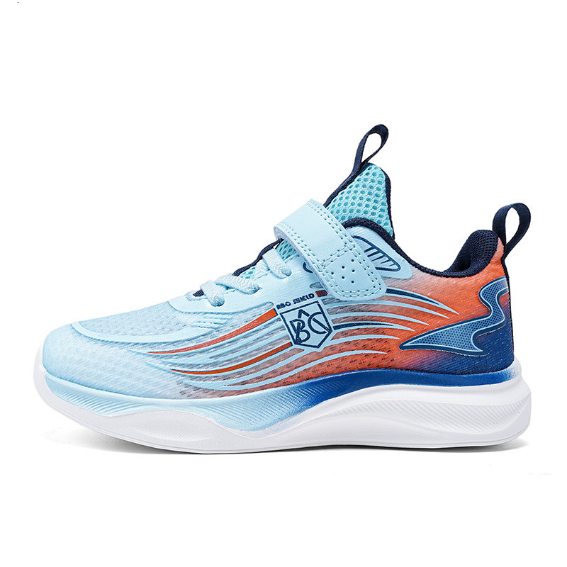 Girls' 2025 Autumn New Mesh Boys' Breathable Children's Sports for Older Kids Shock Absorption Special Running Shoes