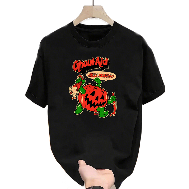 Mens Casual Graphic Print T Shirt Comfortable Fit Soft Fabric(Suitable for young men and women)