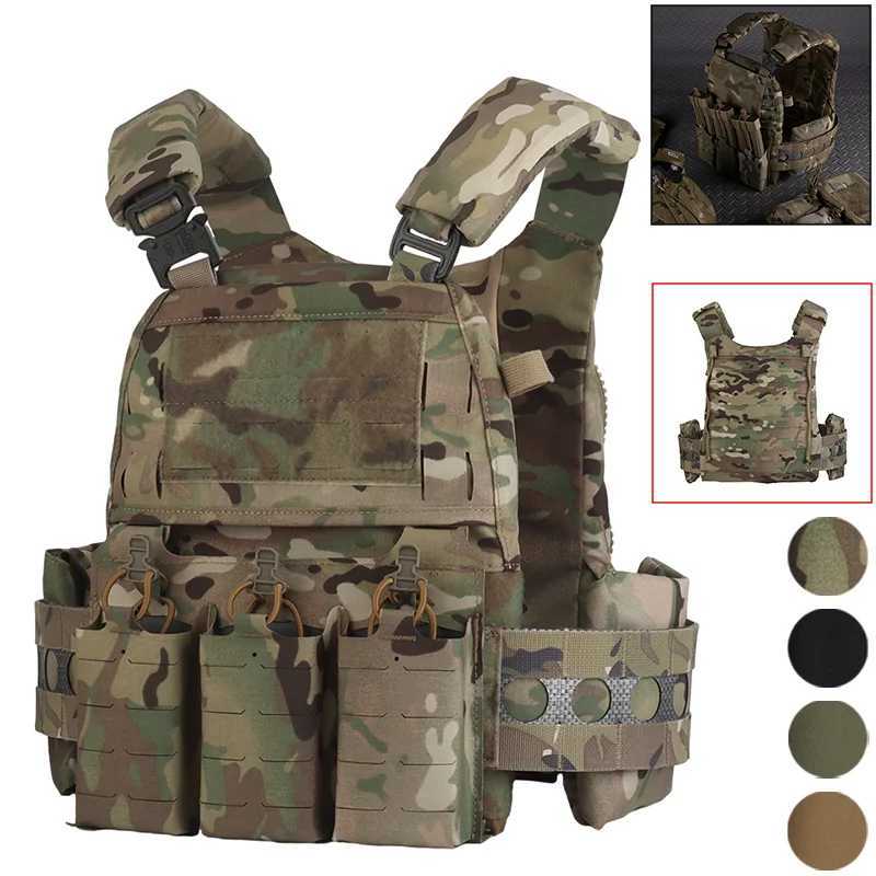 V5 PC Quick Detach Modular Hunting Vest Integrated TripLE Mag Panel Nylon MOLLE Panel Airsoft Gear SystEM Z250728