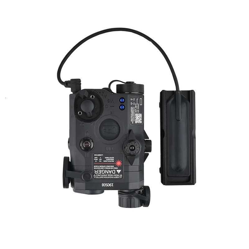 Airsoft Tactical Wadsn IR Fill Light Red Green Blue Dot PEQ15 Laser Strobe White LED Hunting Scout Light Fixed Mount Switch PEQXJ250728