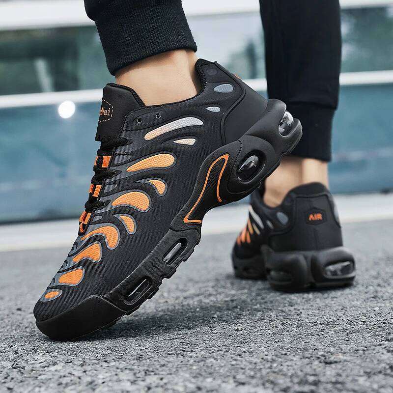 for Large-size Trendy Men's Breathable Sports Shoes Casual Thick Sole Cushion Running Shoes==zapatos Para Hombre