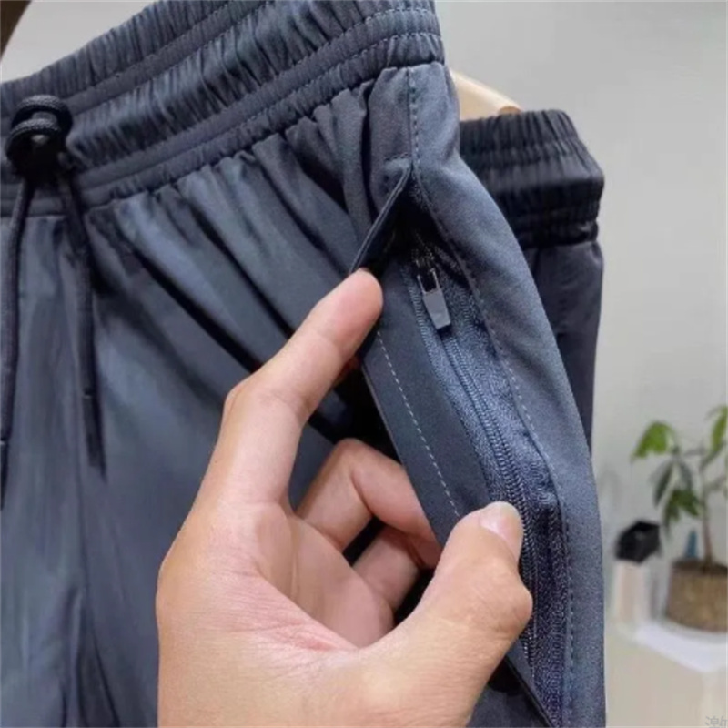 Fashion Luxury Men's Pants Summer Casual Trousers Designer Men Clothing Fitness Sport Jogging Tracksuits Sweatpants Harajuku Streetwear Thin Pants