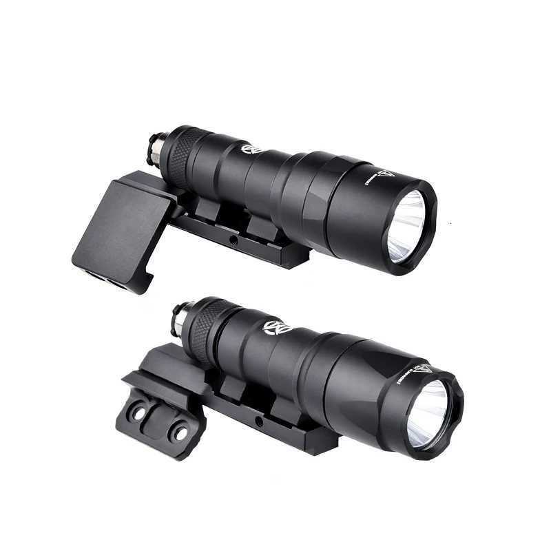 Tactical M300A M300C M300W M600C M600B Thrust Tail Flashlight Sets Extension Stand Suitable for M-LOK KEYMOD Guide Rail Gun Lamp XJ250728