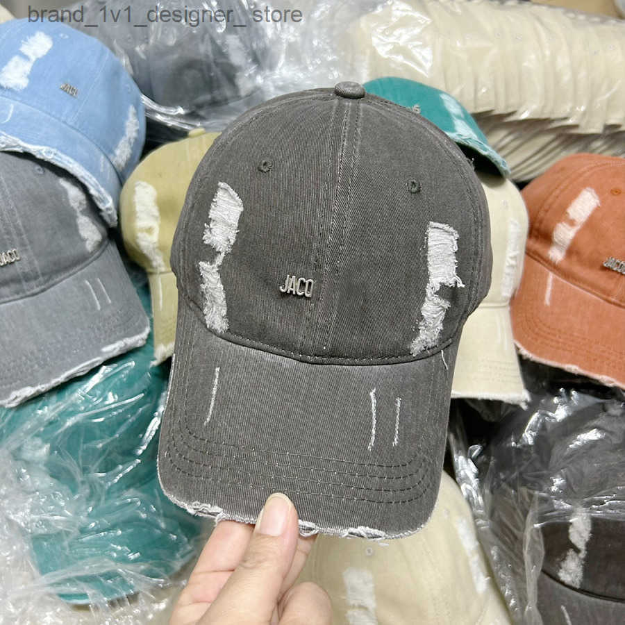 Baseball Bucket Hat Jeans Blending Classic Sun Protection Letter Tide Adjustable Head Cap Hats Men Womens Baseball Caps Retro Unisex R250603 S250729