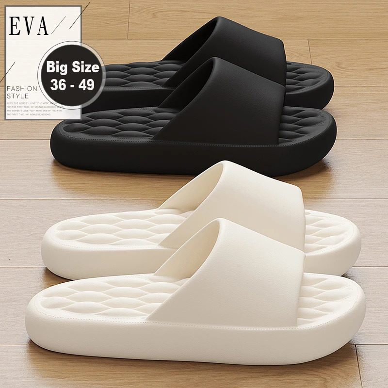 Men Trend Summer Slippers Soft Non-slip Soft Sole Cloud Sandals for Home Beach Indoor Outdoor Women Comfort Leisure Couple Shoes 250725