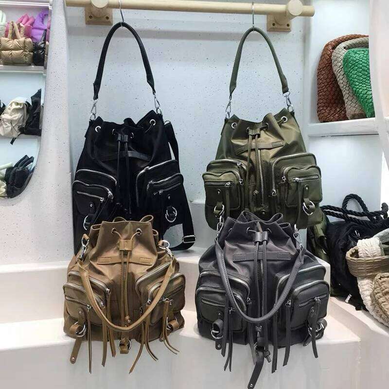 Women's Bags Designer Women's Bags Designer Moto & Bike Backpack Fo Women Designe Handbag Puse 2023 New In Polyeste Peppy Style Multiple Poc