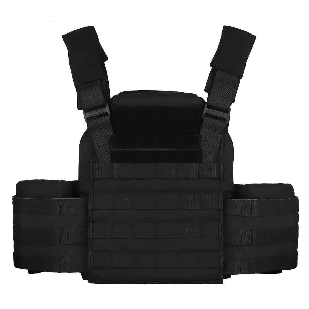 OPHIDIANTAC 5.56 Triple Magazine Pouches MOLLE Hunting Heavy Vest with CS Wargame Gear Airsoft Plate Carrier Z250728