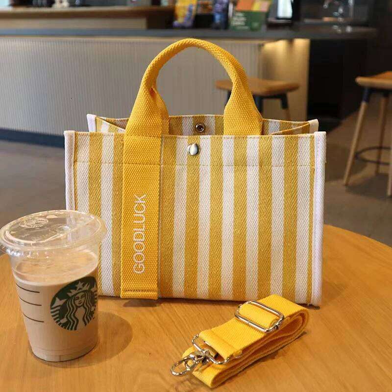 Female Large Capacity Handbag With Waterproof Coating Crossbody Shoulder Fashionable Canvas Bag
