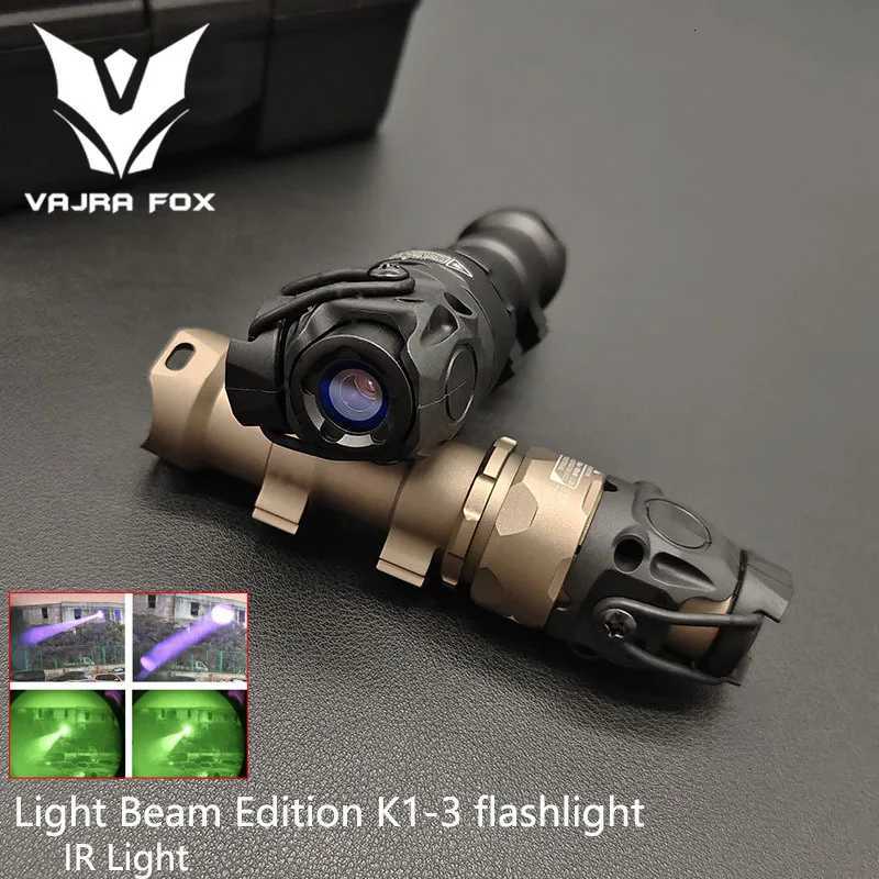 Nev Sotac Adjustable Ir Light Kiji K1 K1-3 Aluminum Cnc Ir 850nm Illumination Weapon Scout Light K10 Led /Ir Lighting Flashlight XJ250728