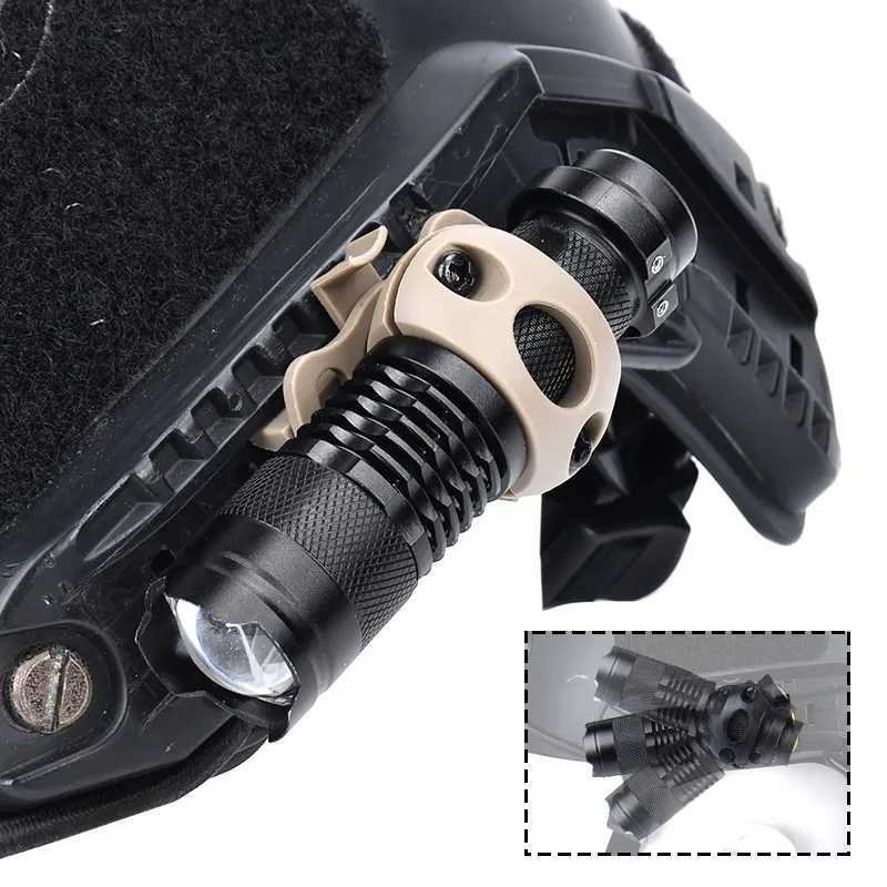 Airsoft Tactical FAST Helmet Lamp Portable Headlight LED Mini Flashlight Lantern Torch Outdoor Camping Lamp Hunting Scout Light R250728