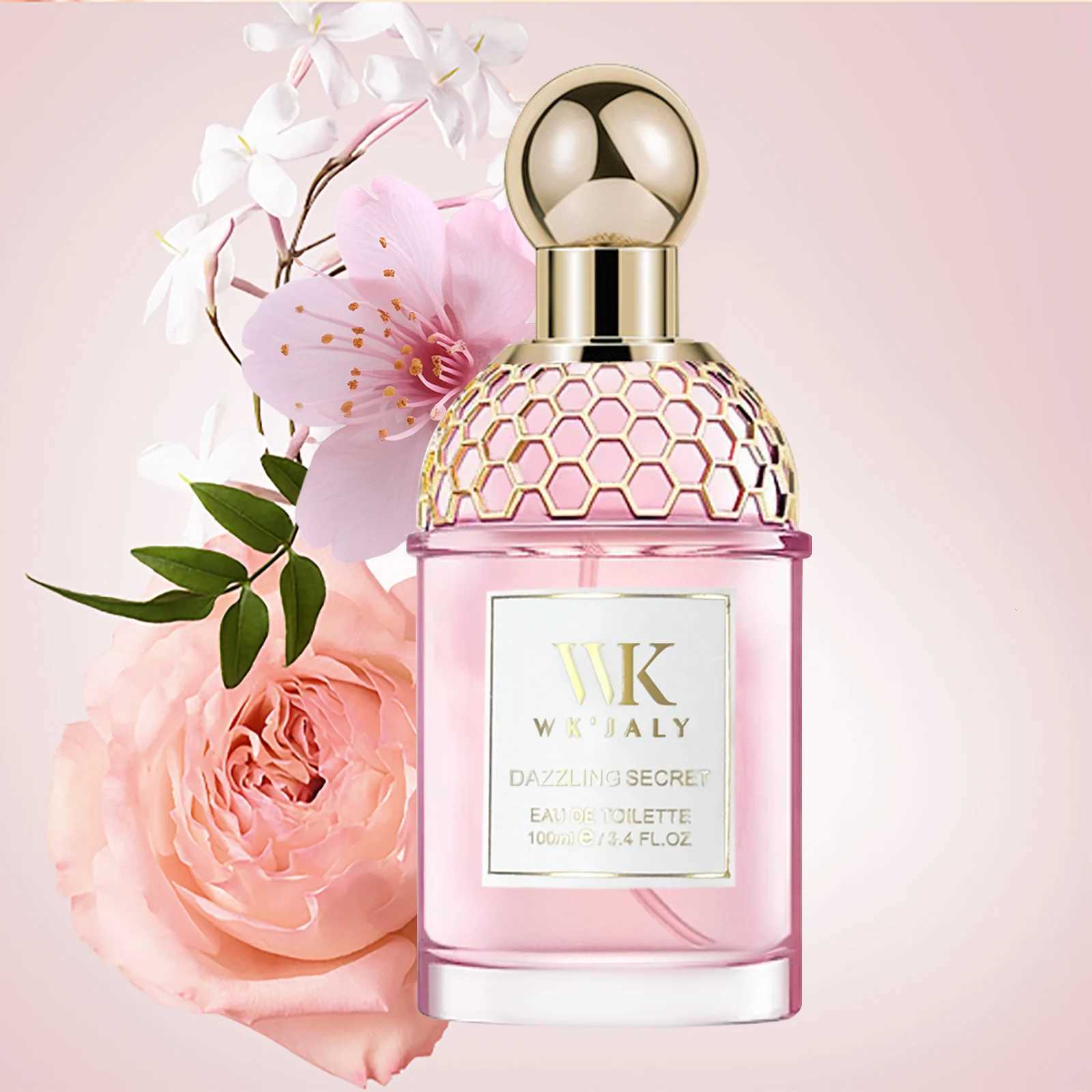 100ml/3.4 oz WK JALY Dazzling Secret Eau De Toilette Spray With Notes of Vanilla Musk Violet Woody Long Lasting Fragrance Z250809