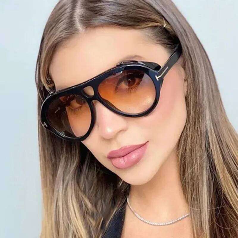 European American New Women's Sunglasses Pilot Shape Anti-reflective Glasses Men Driving Travelling Female Sun Glass