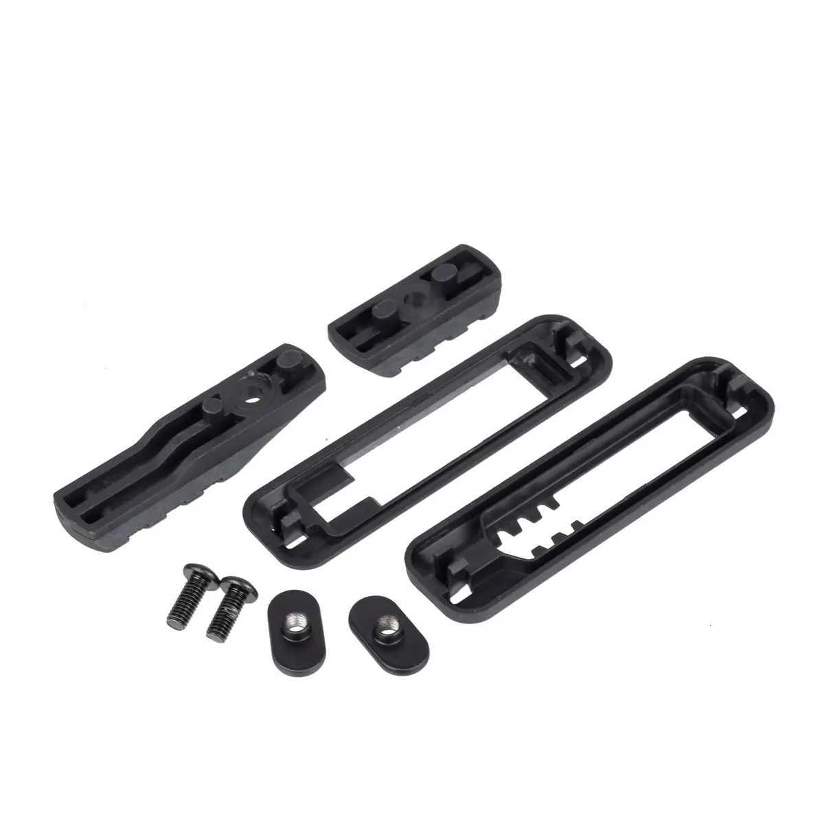8PCS/SET MOE Rail Tape Switch Mounting Plate Hunting Scout Light Airsoft Accessories For PEQ And SwitchXJ250728