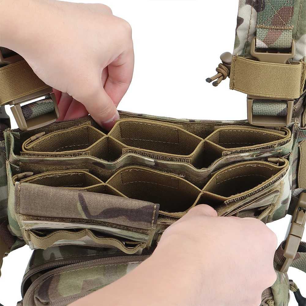 MK3 Chest Rig Multi-Purpose Light Weight H Harness Rifle Magazine Pouch Insert Combat Carrier Airsoft Vest Hunting Accessories Z250728