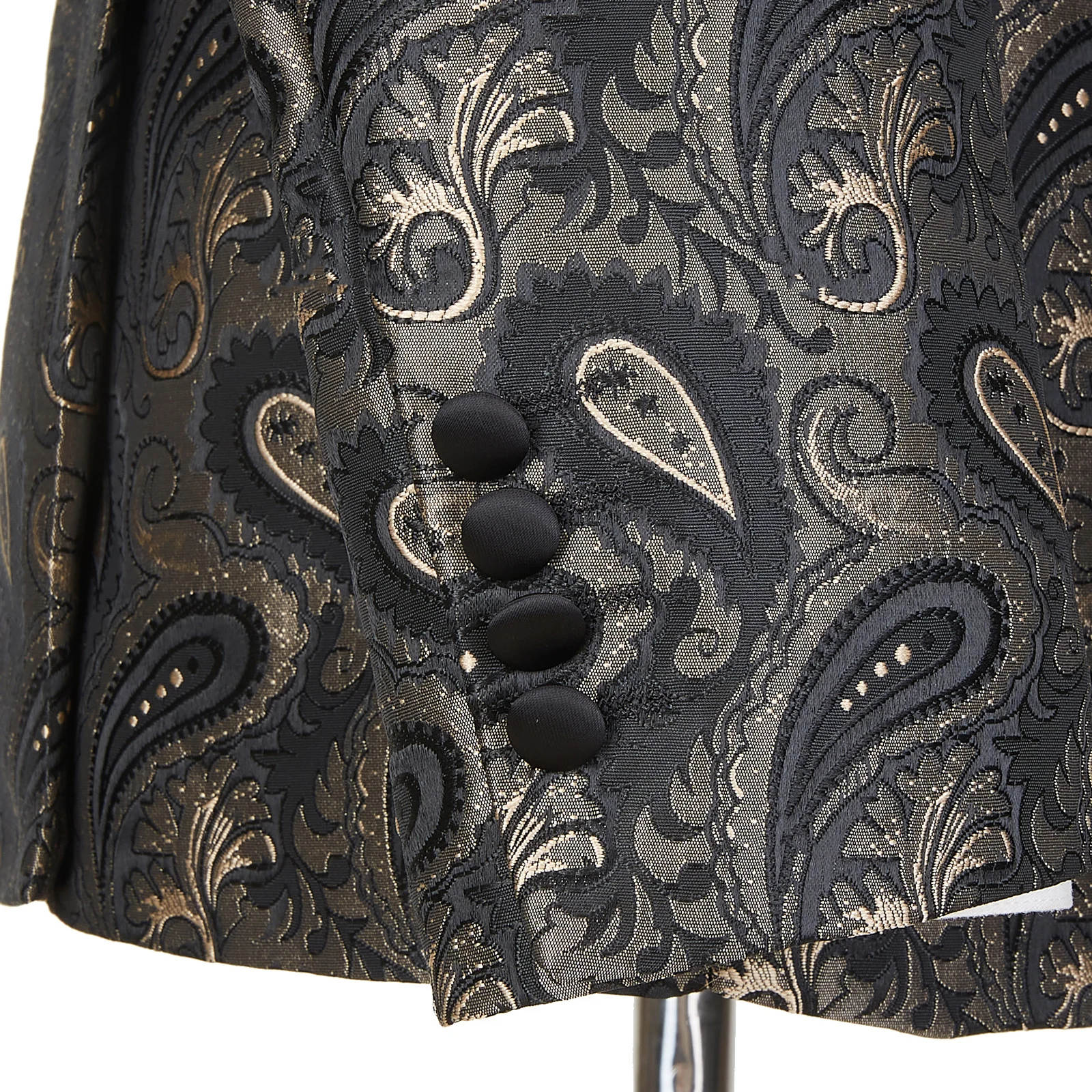 Gentleman Suits Customized Jacquard Fashion Wedding Suit Blazer Pants 2 Piece Groom Party Formal Dress Custom Tuxedos