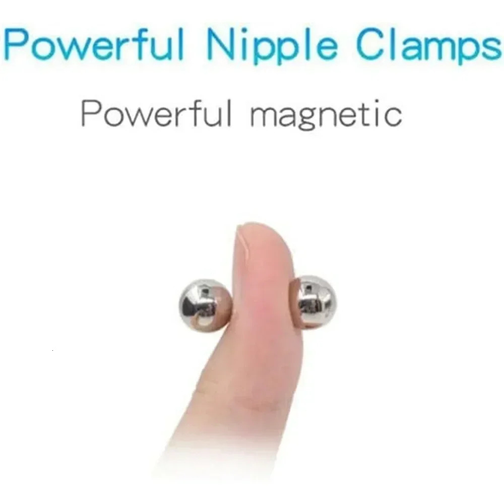 1/2/3 Pair Nipple Ring Clamps Nose Magnetic Nipple RingsNon-Piercing Magnetic Accessories 250729