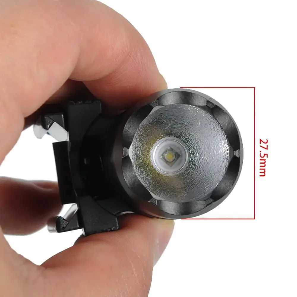 Airsoft Mini Pistol Light QD Quick Detach Handgun Flashlight LED Rifle Gun Tactical Torch for 20mm Rail Glock 17 19 18C 24XJ250728