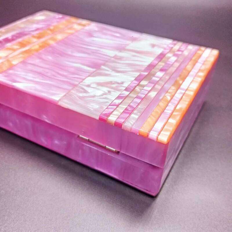 Women's Bags Designer Women's Bags Designer Woman Famous Brand Acrylic Clutch Designer Wedding Elegant Evening Handbag Party Wallet Purple S