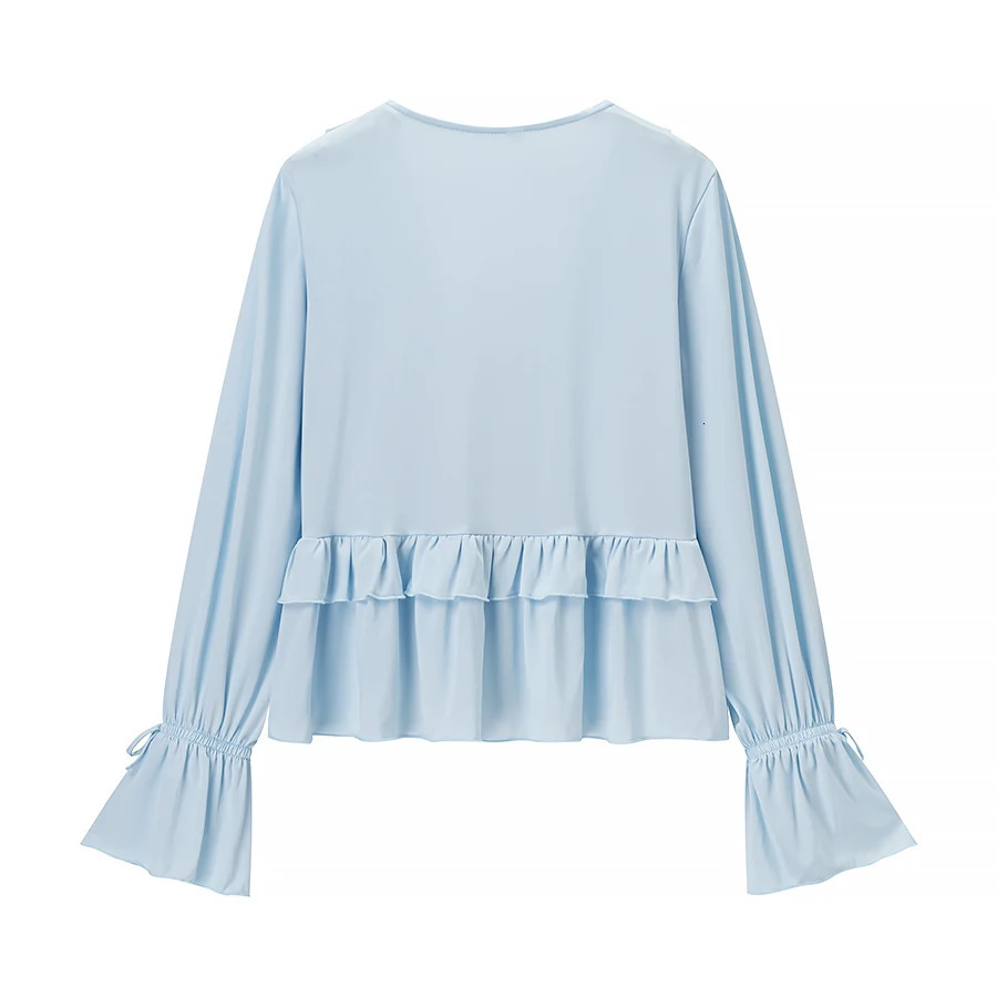 set dress Europeanstyle womens clothing versatile multilayered decoration scalloped edge 250729