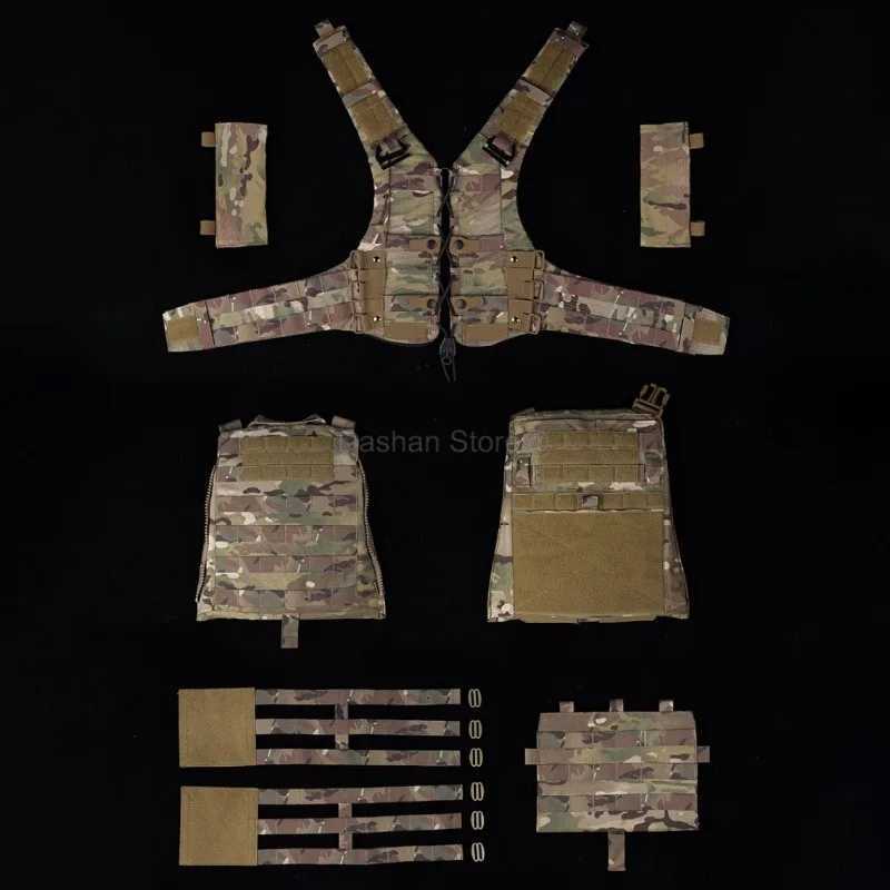 AVS MBAV Tactical Vest Plate Carrier Set Adaptive Modular Quick Release Comfortable MOLLE Airsoft Training Hunting Combat Vests Z250728