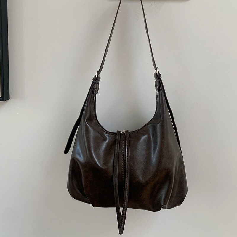 Designer Bag Wasteland Style Luxury Bag Retro Underarm Bag For Women, New Lazy Fashion Korean Version Tote Bag, Large Capacity Crossbody Bag For Autum