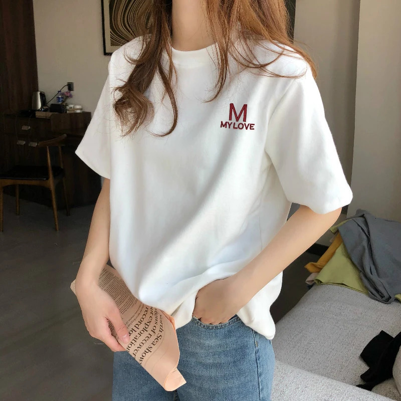 Fast TShirts Women Summer Short Sleeves Lady Tshirts Female Fast Dry Cotton Tee Shirts Girl Dressing Plus Size S5XL 250724