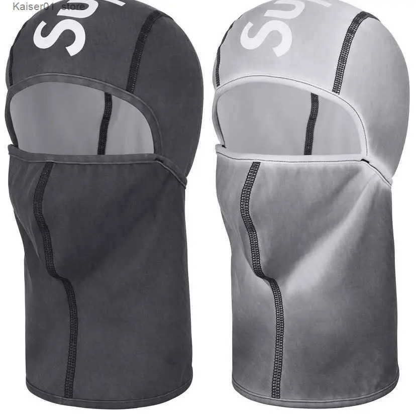 Sup Temperature Sensitive Color Changing Face Mask Balaclava Skiing Cycling Face Mask Outdoor Windproof Thermal Sensing Headband Z250725