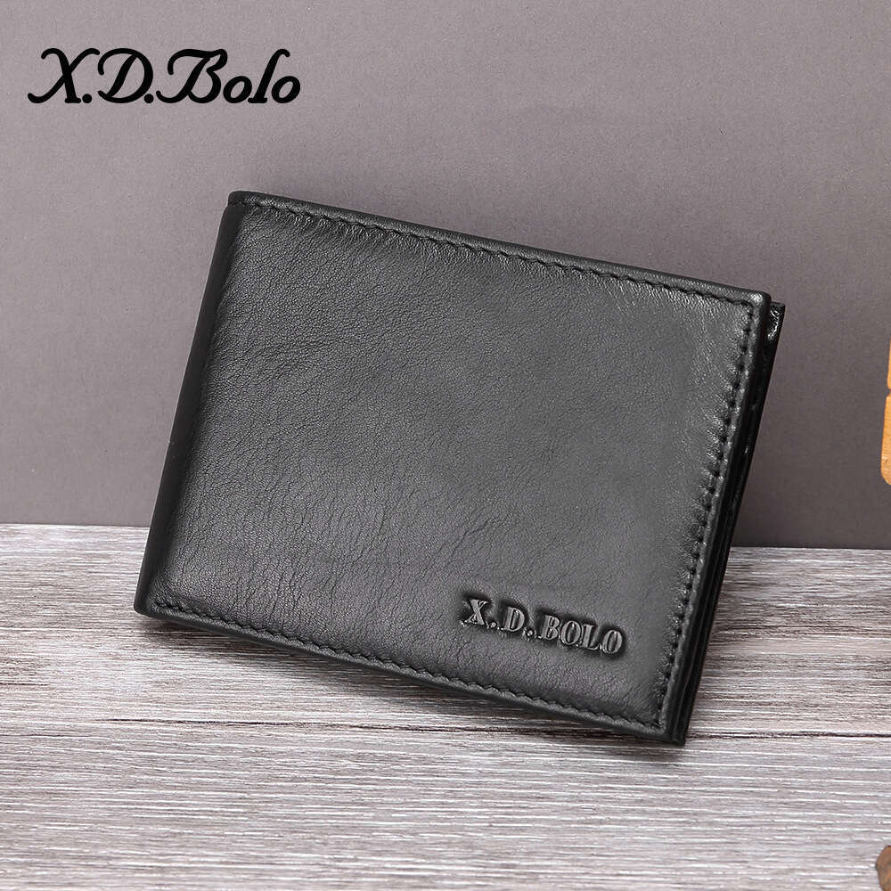 Modern Paul Multi-Card Genuine Men's Wallet Oil Wax Leather Men 70% off Piece designer wallet B5 B5