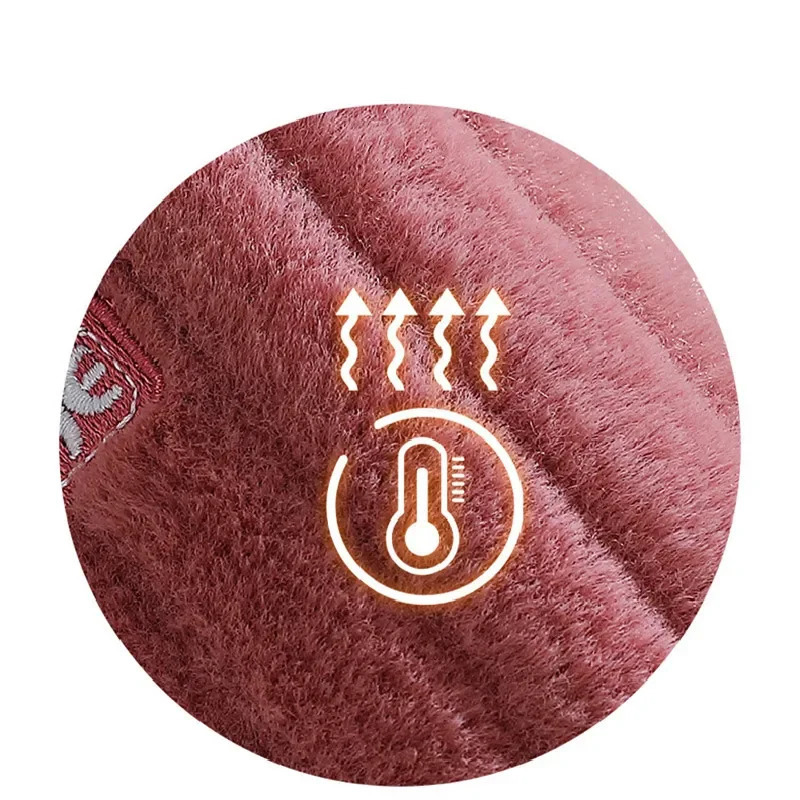 Men Big Size 48 49 Winter Warm Slippers Women Soft Plush Furry Shoes Casual Flats Home Couples Bedroom Anti-Slip Slides 250725