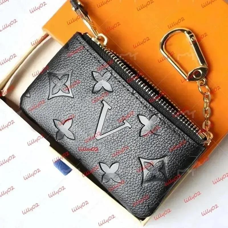 3A Designers KEY POUCH M62650 POCHETTE CLES Women Mens Purses Luxurys Key Ring Credit Card Holder Coin Purse Luxury Mini Wallet Bag with box and dust bag