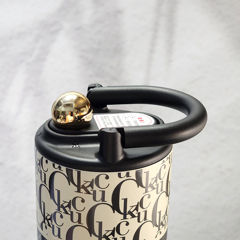 Designer Water Bottle Luxury Crystal Girls Portable Double Wall Vacuum Reusable Coffee Cups Travel Mug Stainless Steel Insulated Thermos Tumbler with 