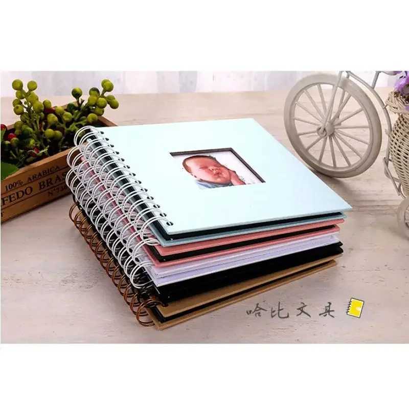 6inch Binder Photocards Holder Paper Photo Album Baby Scrapbooking DIY Kids Memory Book for Photos Collect Book Photo Storage Z250729