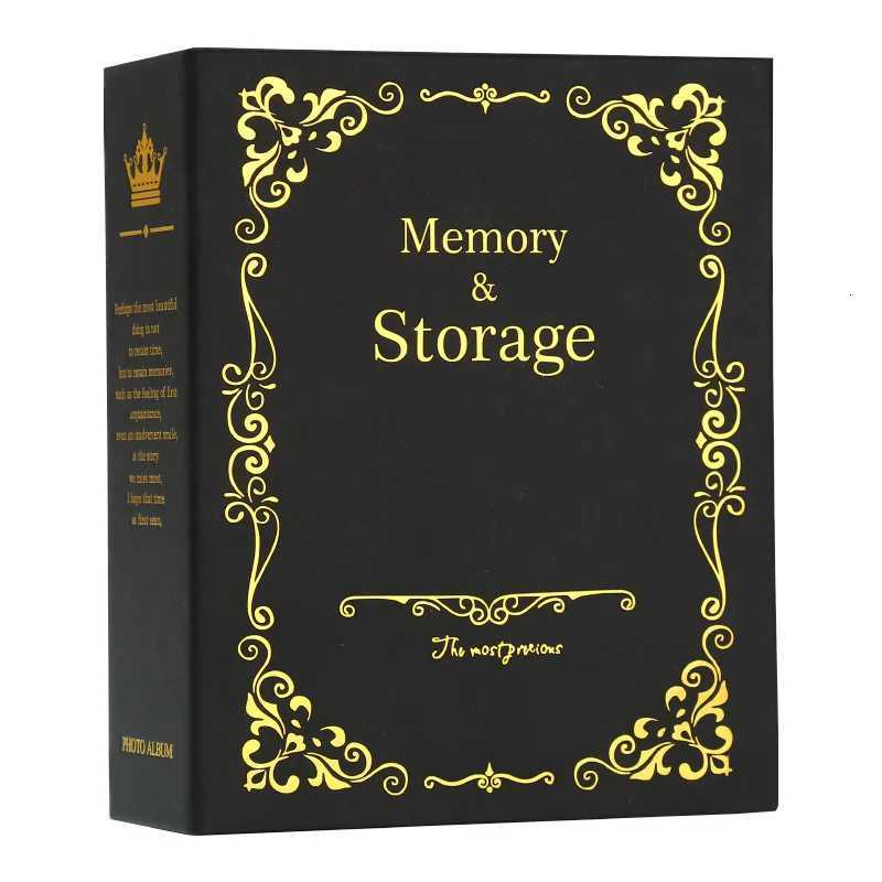 100 Pictures Pockets 10x15cm Gilded Photo Album 6 Inch Inters Photos Book Case Kid Memory Gift Z250729