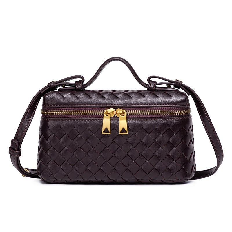 Handwoven Spring Summer New Single Shoulder Lunch Box Bag Fashion Women's Handbag ddmymoon