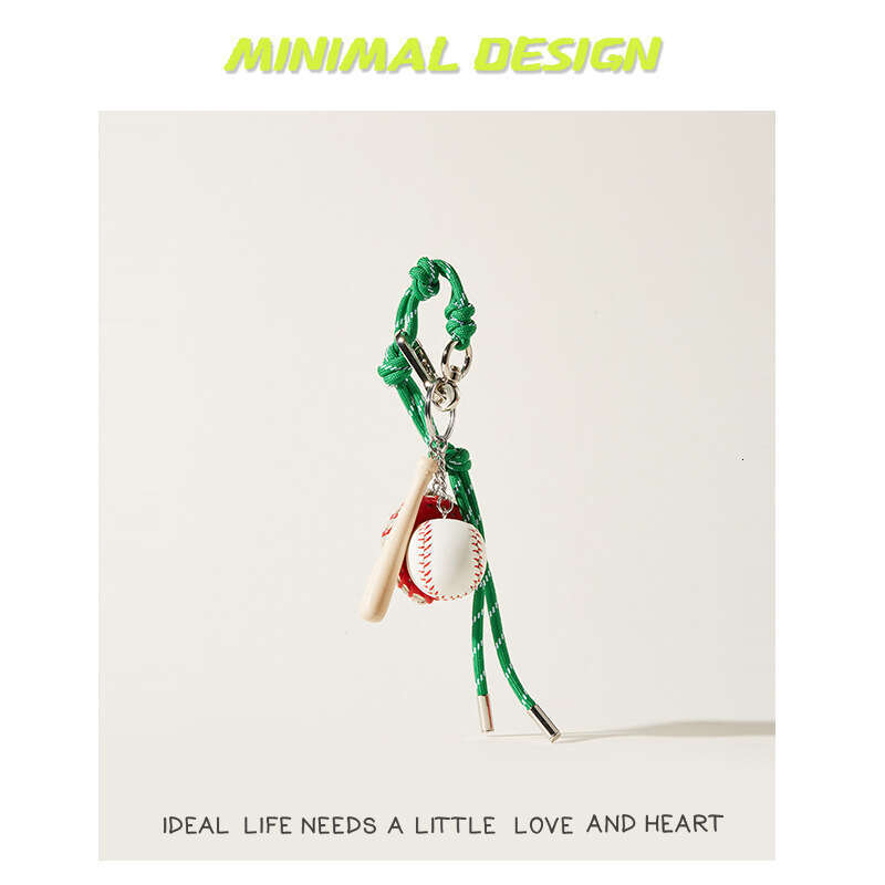 New Miu Style Bowling Ball Accessory Handheld Briefcase Bag Strap Pendant Design Sense