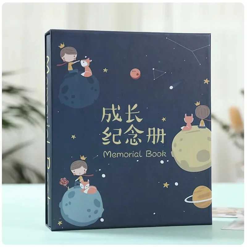 200 Piece Photo Album 10 *15 DIY Commemorative Album Childrens Growth Memorial Stickers Family Photo High-capacity Storage Z250729