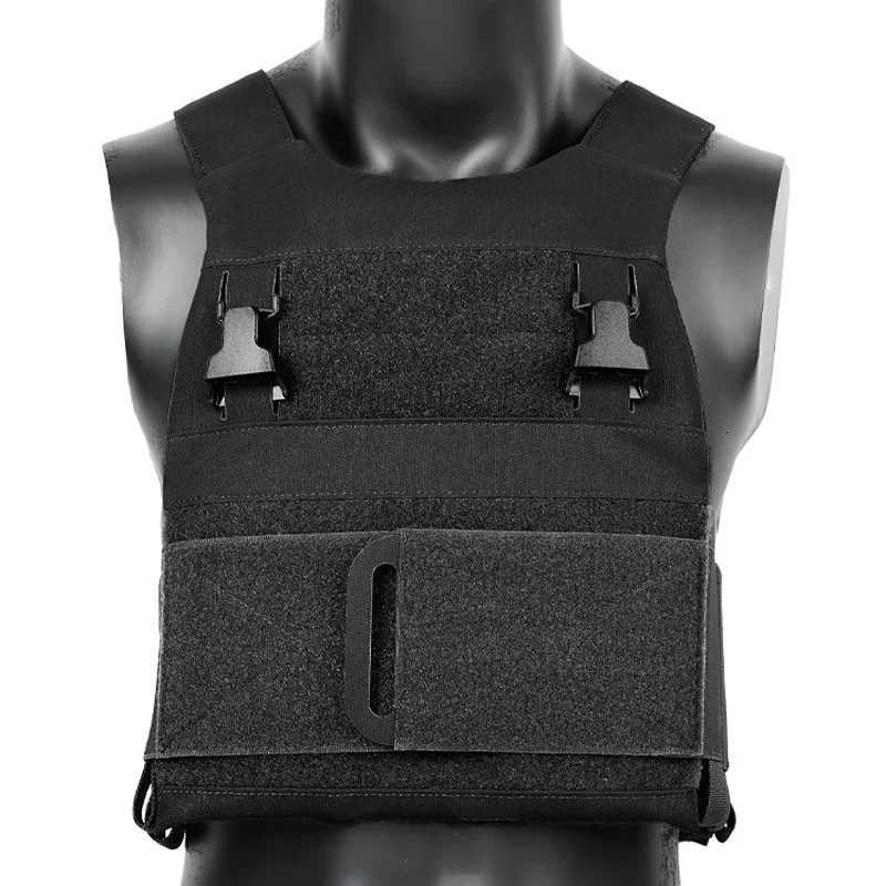 Tactical Low Vis Slick Vest Airsoft Lightweight Plate Carrier FCSK2.0 Vest Gear Quick Release Elastic Cummerbund Vest Z250728