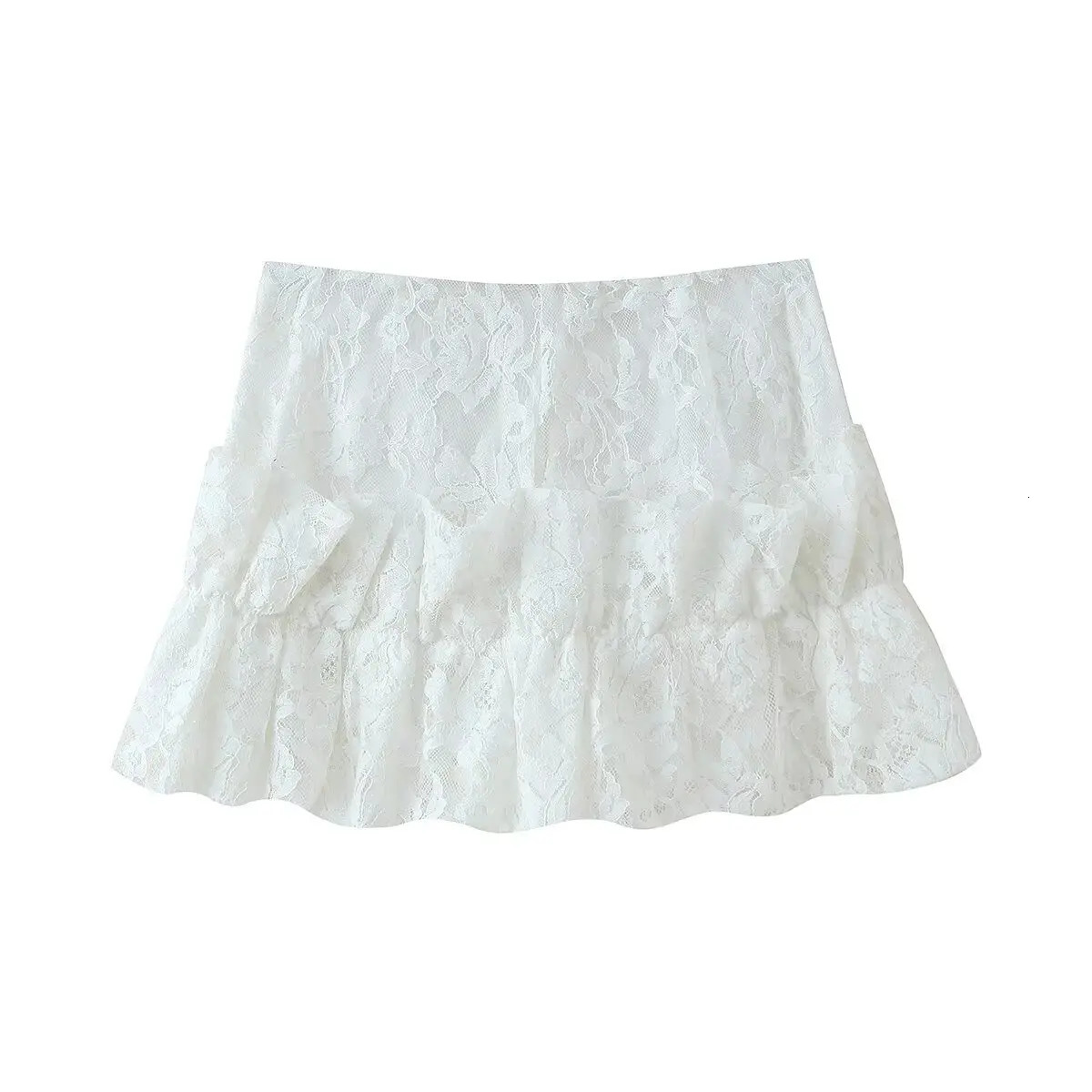 Summer Womens Lace Collar Shirt Top With Bow Tie Skirt Two Piece Fashion Casual Dress 250729