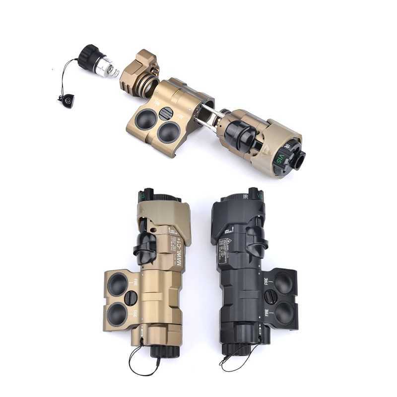 WADSN Tactical Mawl C1 Aluminum Metal Red Green Laser IR Infrared LED Flashlight Scout Light for 20mm Pic Picatinny Rail AR15 XJ250728