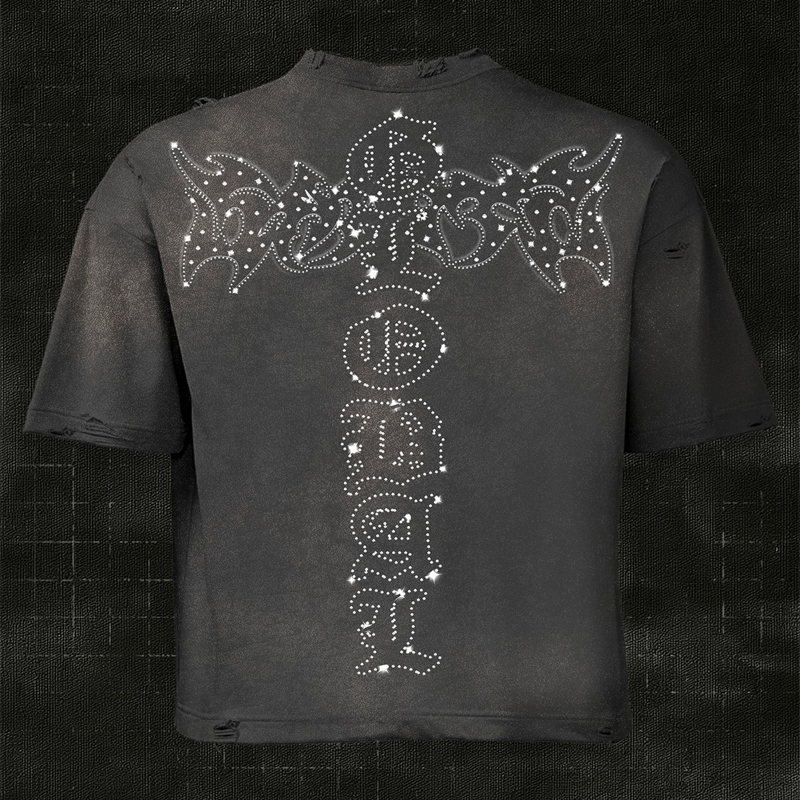 Premium Statue of Liberty graphic t shirts oversized 2000s streetwear short sleeve y2k tops harajuku gothic t shirt men clothing 250728