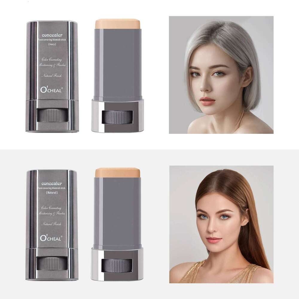 Ocheal Foundation Contour Long-wear Lightweight Brighten Stick Face Concealer Blemish Contouring Beauty Makeup X250728