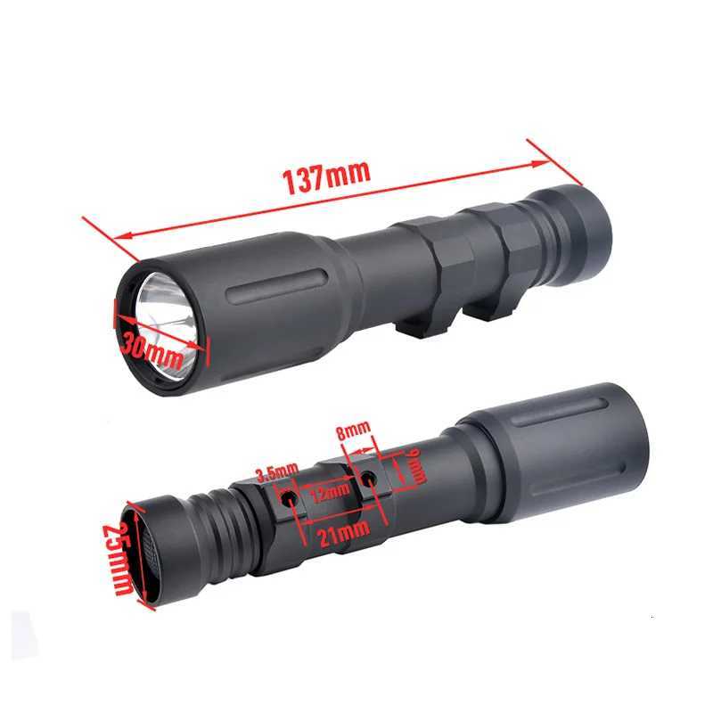 MOD PLH V2 Flashlight Tactical Scout Light High Lumen With Switch Spotlight UNT Hot Button Mount Airsoft AR15 Accessories R250728