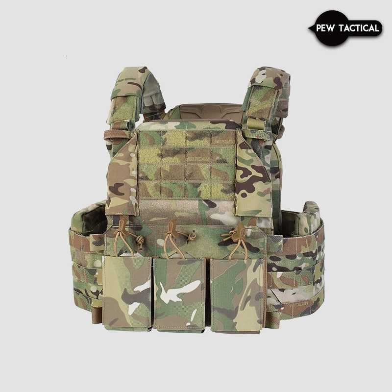 PEW TACTICAL HSP STYLE THORAX Plate Carrier FRONT BAG REAR BAG AIRSOFT hunting tactical vest Z250728