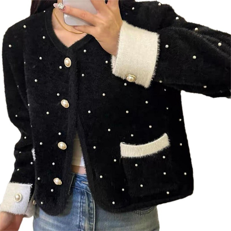 hot Free shipping designer light luxury fashionable retro jacket for spring autumn outdoor comfort short jackets