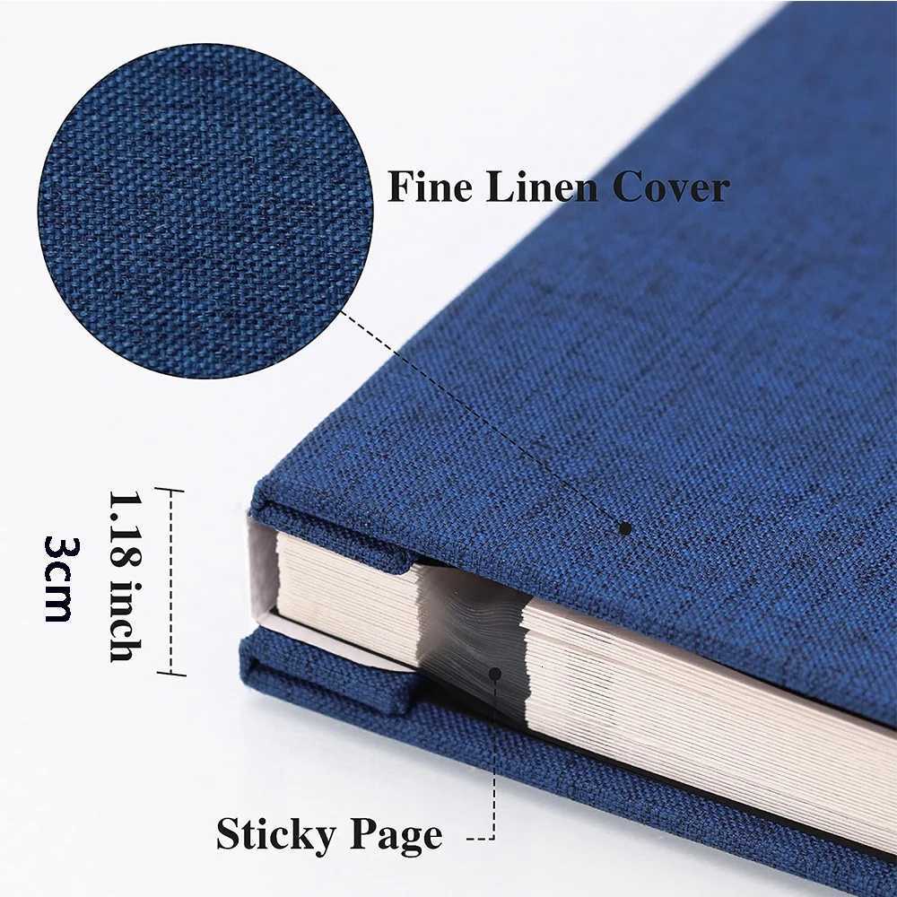 1Pc Large Photo Album Self-Adhesive Photo Album Bookshelf Albums for Baby Family Anniversary Wedding Photo Storage Z250729